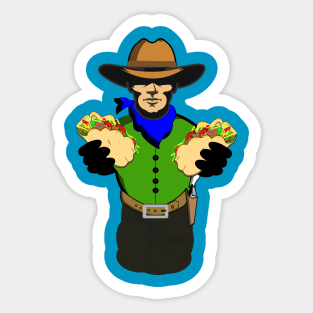 Taco Time Sticker